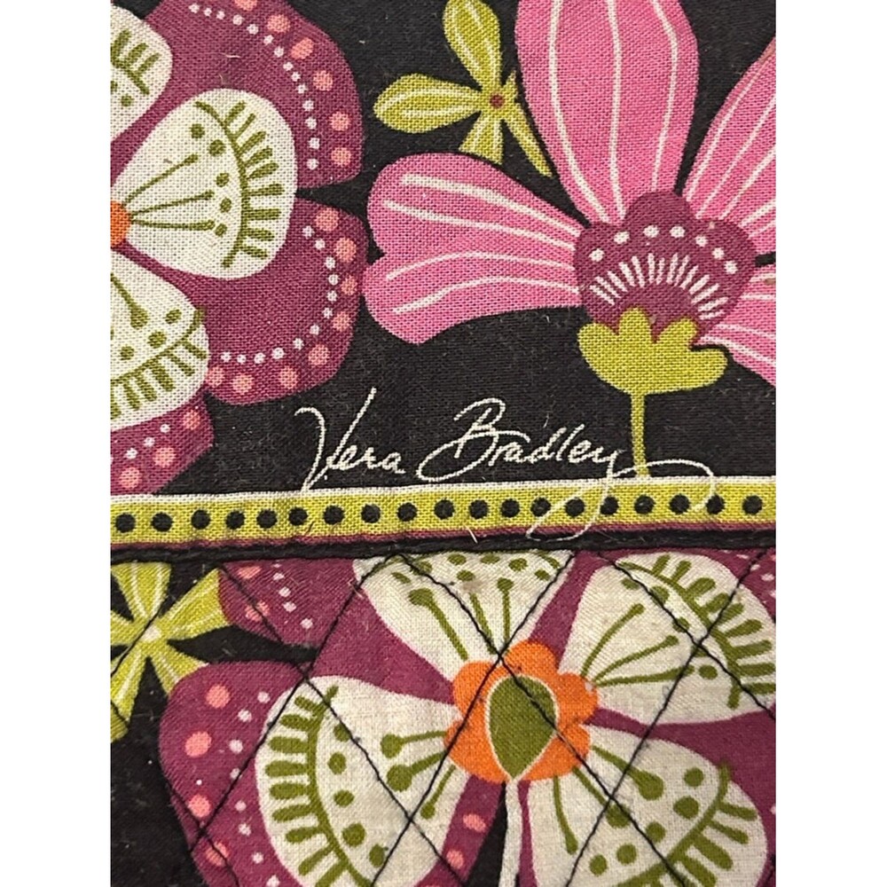 Vera Bradley Pirouette Pink Quilted Floral Extra Large Floral Tote Bag - Picture 3 of 8